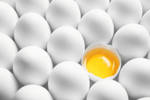 Farm Fresh White Eggs